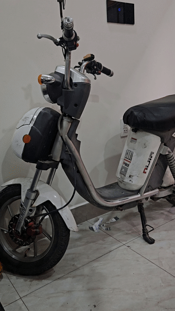 Xe đạp điện Ninja màu Trắng Đã sử dụng. Mua bán Xe đạp tại Quận Ngô Quyền Hải Phòng được đăng bởi Anh Chien hình 1