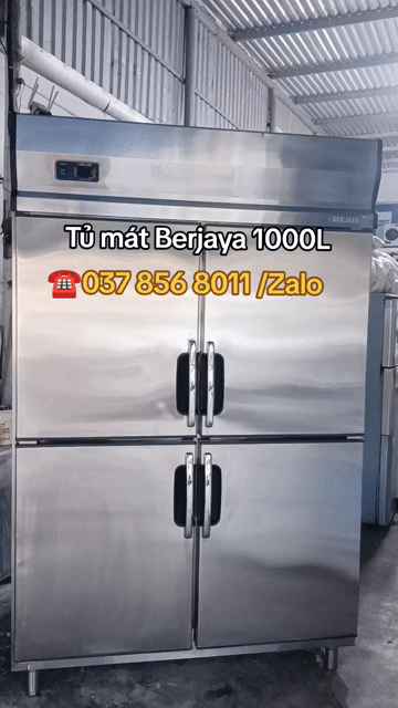 TỦ MÁT 4 CÁNH BERJAYA 1100 LÍT. Mua bán Tủ lạnh tại Thành phố Nha Trang Khánh Hòa được đăng bởi Điện Lạnh Duy Quang Nha Trang   hình 1
