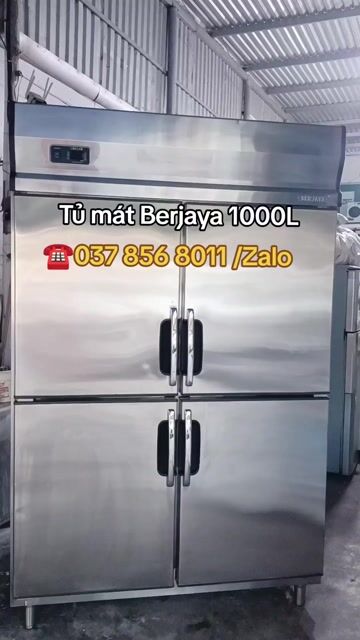 TỦ MÁT 4 CÁNH BERJAYA 1100 LÍT. Mua bán Tủ lạnh tại Thành phố Nha Trang Khánh Hòa được đăng bởi Điện Lạnh Duy Quang Nha Trang   hình 1