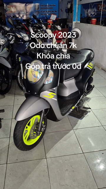 Scoopy 2023 BS65 Khóa chìa lướt odo 7k có góp 0đ. Mua bán Xe máy tại Quận Bình Thuỷ Cần Thơ được đăng bởi Xe Máy Bảo Nhi hình 1