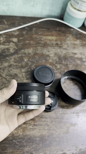 Cần Nhượng Ống kính Canon EF 50mm f/1.8 STM Đen. Mua bán Máy ảnh, Máy quay tại Thành phố Huế Thừa Thiên Huế được đăng bởi Vịt hình 1