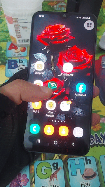 Samsung A50 Xanh. Mua bán Điện thoại tại Huyện Bình Chánh Tp Hồ Chí Minh được đăng bởi vinh luong hình 1