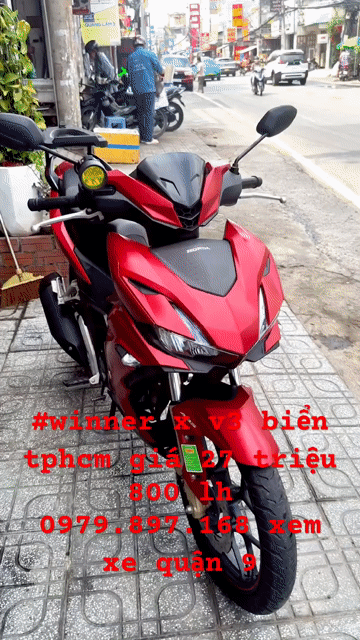 Honda Winner X V3 Đỏ Việt Nam. Mua bán Xe máy tại Thành phố Thủ Đức Tp Hồ Chí Minh được đăng bởi ÔTÔ XE MÁY THÁI HOÀ  hình 1