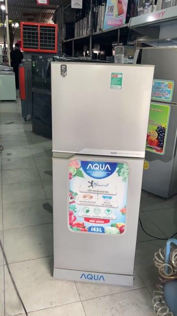 Thanh lý Tủ lạnh Aqua 143L Xám zin đẹp có ship. Mua bán Tủ lạnh tại Huyện Nhà Bè Tp Hồ Chí Minh được đăng bởi Quí Vũ Official hình 1