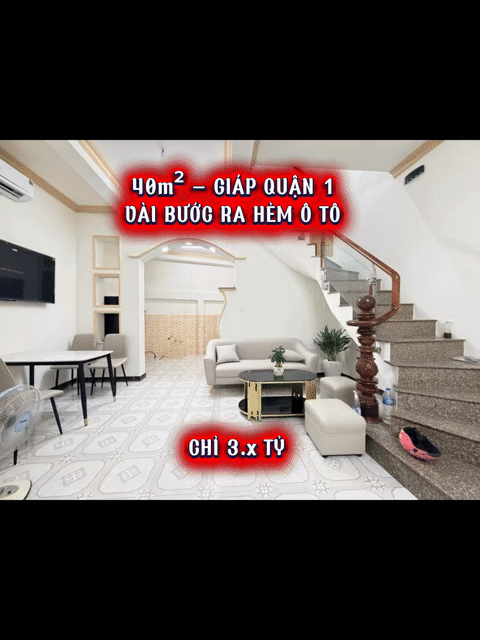 Mua bán Nhà ở Quận Bình Thạnh Tp Hồ Chí Minh diện tích 40 m² giá 3,85 tỷ