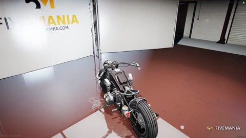 FIVEM Bm | Custom Cruiser Motorcycle [Unbadged] Add-On | Working Lights | High Quality Model | Add-On | Optimized | Fivem Ready | High Quality — video preview