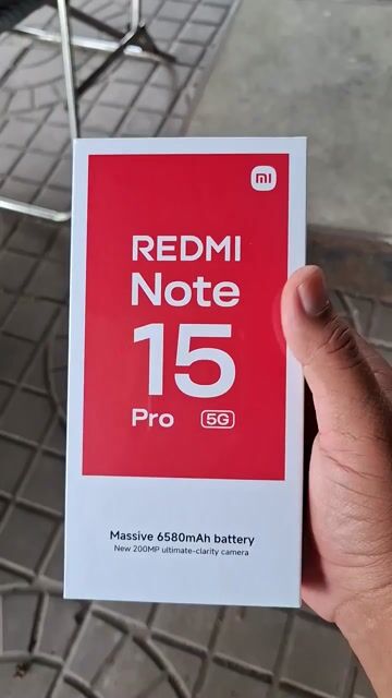 Xiaomi Redmi Note 15 Pro 5g 12GB/256GB Mới. Mua bán Điện thoại tại Quận Thốt Nốt Cần Thơ được đăng bởi Nam hình 1