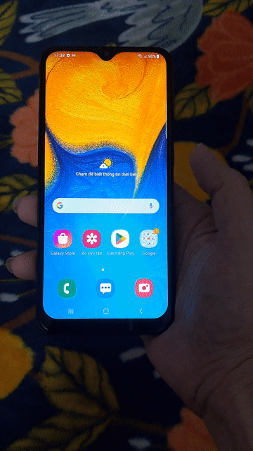 Samsung A20 đẹp Full chức năng.. Mua bán Điện thoại tại Thành phố Long Xuyên An Giang được đăng bởi Tk Smartphone hình 1