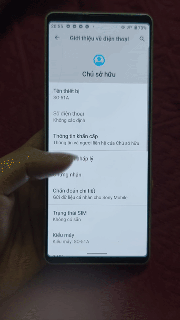 Sony Xperia 1 Mark II 128GB Trắng. Mua bán Điện thoại tại Huyện Đông Anh Hà Nội được đăng bởi Thân Thùy hình 1