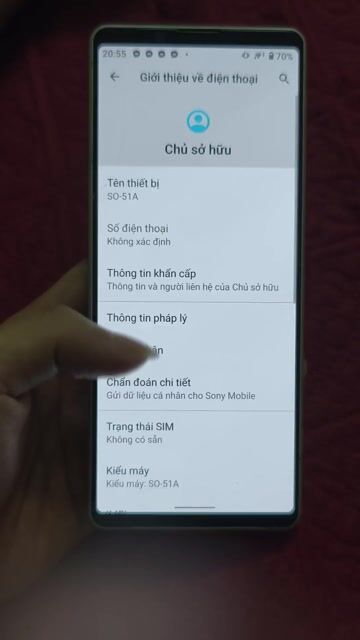 Sony Xperia 1 Mark II 128GB Trắng. Mua bán Điện thoại tại Huyện Đông Anh Hà Nội được đăng bởi Thân Thùy hình 1