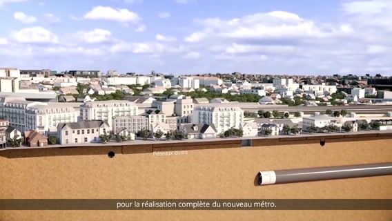 La réalisation des tunnels