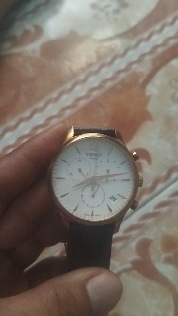 Đồng hồ Tissot Dây da Vàng đồng. Mua bán Đồng hồ tại Quận Gò Vấp Tp Hồ Chí Minh được đăng bởi a tung hình 1