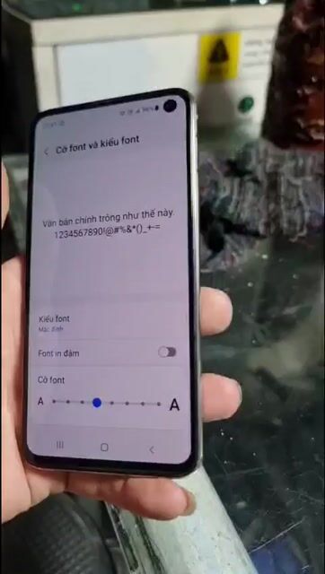 Samsung Galaxy S10e 128GB Trắng. Mua bán Điện thoại tại Thành phố Biên Hòa Đồng Nai được đăng bởi B T Tài hình 1