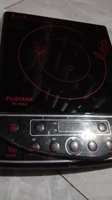 Bếp từ FUJIYAMA FI-1014 Đen đã sử dụng. Mua bán Bếp, lò, đồ điện nhà bếp tại Huyện Càng Long Trà Vinh được đăng bởi Như  Ý hình 1