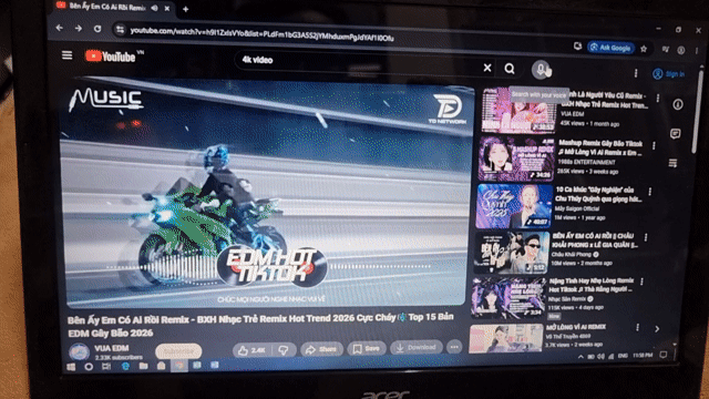 Acer Celeron 4GB/320GB 14 inch Đen. Mua bán Laptop tại Quận 8 Tp Hồ Chí Minh được đăng bởi Huỳnh Anh Tuấn hình 1