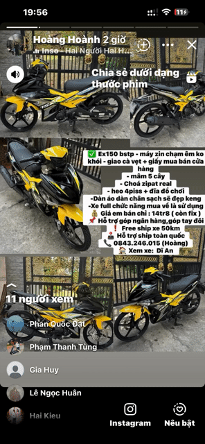 Yamaha Exciter 150 Vàng đen. Mua bán Xe máy tại Thành phố Thủ Đức Tp Hồ Chí Minh được đăng bởi Hoành Ruby hình 1