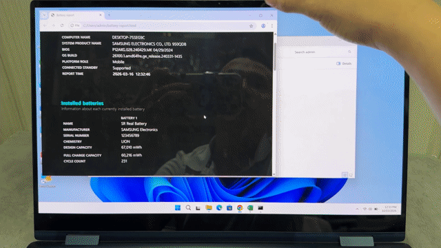 Samsung Laptop i7-1165G7/16GB/1TB. Mua bán Laptop tại Quận Bình Thạnh Tp Hồ Chí Minh được đăng bởi Lê Khanh hình 1