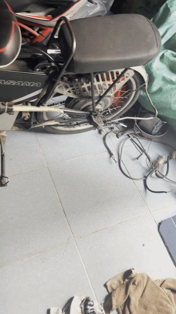 Xe đạp điện Asama và điện xmen 5binh.. Mua bán Xe đạp tại Quận Tân Phú Tp Hồ Chí Minh được đăng bởi thế giới đồ cũ thanh lý hình 1