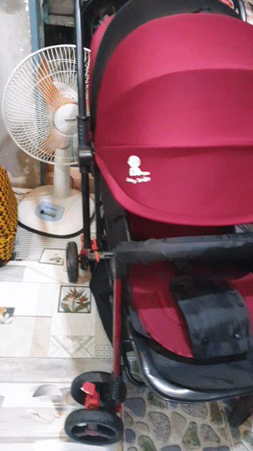 Xe đẩy em bé Baby Smile Đỏ. Mua bán Mẹ và bé tại Quận 6 Tp Hồ Chí Minh được đăng bởi Thiện hình 1