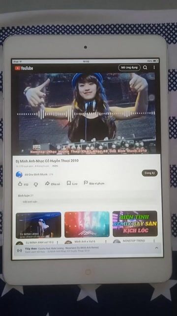 Apple iPad mini 1 16GB Trắng. Mua bán Máy tính bảng tại Quận Gò Vấp Tp Hồ Chí Minh được đăng bởi Trương Thắng  hình 1