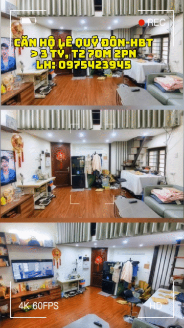 Mua bán Căn hộ Chung cư Quận Hai Bà Trưng Hà Nội diện tích 70 m² giá 3,55 tỷ