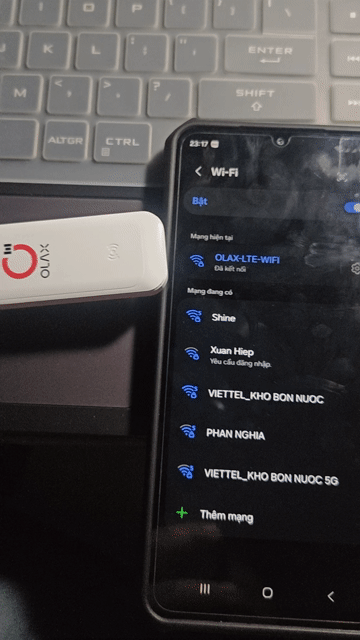 USB Wifi Olax U80 Utral Trắng. Mua bán Phụ kiện (Màn hình, Chuột...) tại Huyện Cái Bè Tiền Giang được đăng bởi Hiếu Phan Văn hình 1