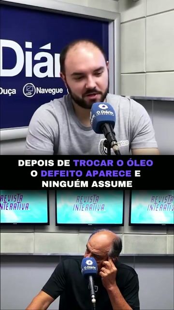 DEPOIS DE TROCAR O ÓLEO O DEFEITO APARECE E NINGUÉM ASSUME