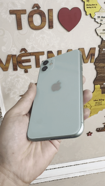 iPhone 11-64GB Xanh lá-Zin. đủ face. Mua bán Điện thoại tại Quận Long Biên Hà Nội được đăng bởi ADAYROI ĐIỆN THOẠI RUBY  hình 1