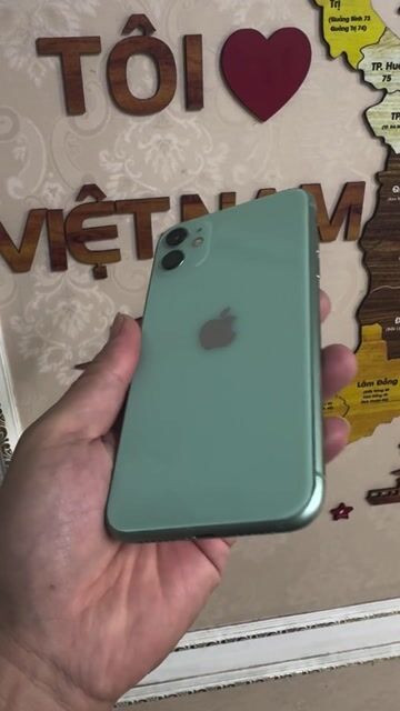 iPhone 11-64GB Xanh lá-Zin. đủ face. Mua bán Điện thoại tại Quận Long Biên Hà Nội được đăng bởi ADAYROI ĐIỆN THOẠI RUBY  hình 1