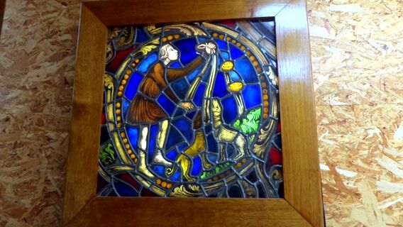 Les vitraux dans la peau