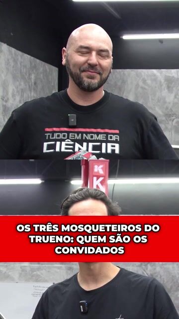 OS TRÊS MOSQUETEIROS DO TRUENO: QUEM SÃO OS CONVIDADOS