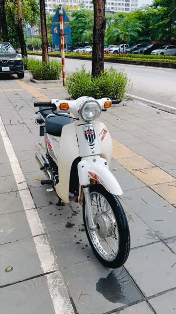 Honda Cub 50cc Trắng Biển HN 00300 Mới Chạy 3000km. Mua bán Xe máy tại Quận Ba Đình Hà Nội được đăng bởi Hoài Nam hình 1