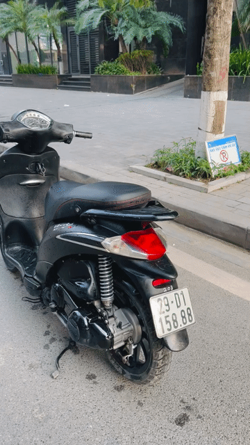 Piaggio Liberty 125 3v ie Đen nhám Biển HN 15888. Mua bán Xe máy tại Quận Cầu Giấy Hà Nội được đăng bởi Mai Thu Huyền hình 1