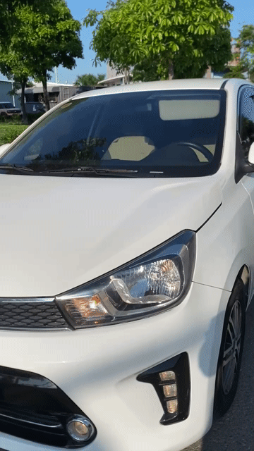 Kia Soluto 1.4 MT 2022 Trắng Số sàn. Mua bán Ô tô tại Quận 7 Tp Hồ Chí Minh được đăng bởi Rainny hình 1