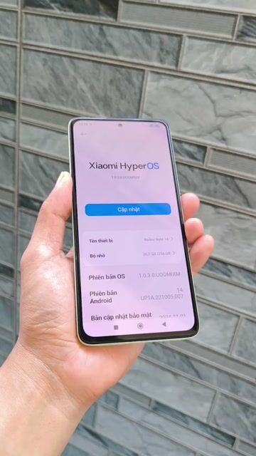 Xiaomi Redmi Note 14 256GB Xanh. Mua bán Điện thoại tại Huyện Đất Đỏ Bà Rịa - Vũng Tàu được đăng bởi Tuan Pham hình 1