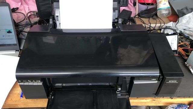 Máy in màu Epson L805 Nghẹt đầu in. Mua bán Đồ dùng văn phòng tại Huyện Thống Nhất Đồng Nai được đăng bởi Thiện hình 1
