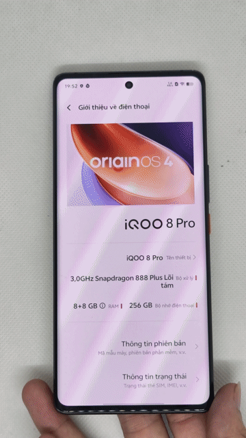 Điện thoại iQOO 8 Pro 8/256. Mua bán Điện thoại tại Quận Thanh Xuân Hà Nội được đăng bởi Đỗ Mạnh Nhuận hình 1