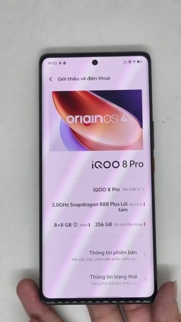 Điện thoại iQOO 8 Pro 8/256. Mua bán Điện thoại tại Quận Thanh Xuân Hà Nội được đăng bởi Đỗ Mạnh Nhuận hình 1