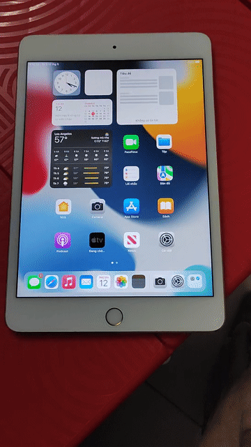 Apple iPad mini 4 16GB Bạc. Mua bán Máy tính bảng tại Quận Bình Tân Tp Hồ Chí Minh được đăng bởi Chuyên Xác Sống  hình 1