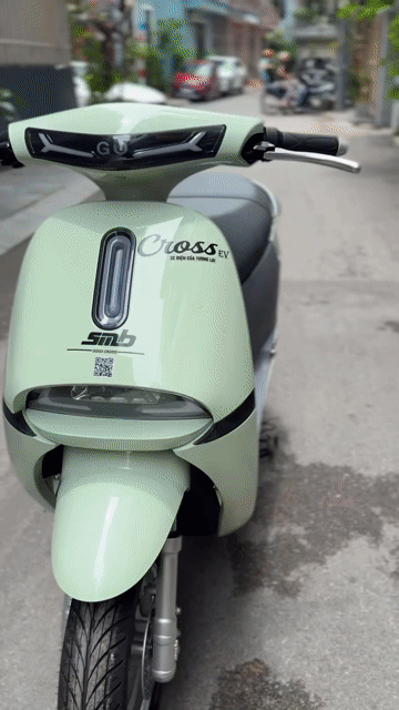 Xe máy điện Gogo Cross mau Matcha Mới 100%. Mua bán Xe máy tại Quận Hoàng Mai Hà Nội được đăng bởi Xe Điện Phúc Thịnh hình 1