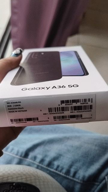 Samsung Galaxy A36 5G 128GB Đen Mới. Mua bán Điện thoại tại Quận 7 Tp Hồ Chí Minh được đăng bởi Lê linh hình 1