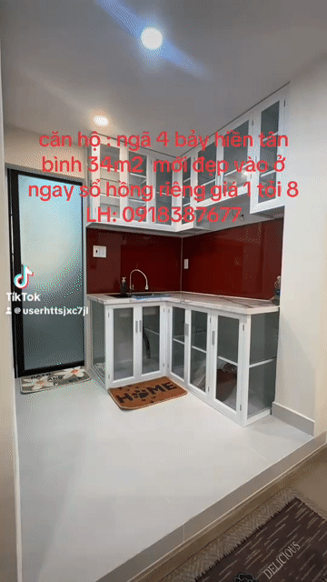 Mua bán Căn hộ Chung cư Quận Tân Bình Tp Hồ Chí Minh diện tích 34 m² giá 1,8 tỷ