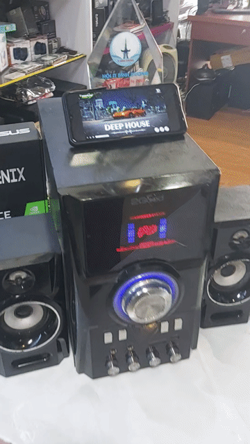 Loa vi tính Bluetooth Đen Đã sử dụng. Mua bán Tivi, Âm thanh tại Thành phố Thủ Dầu Một Bình Dương được đăng bởi Cầm đồ  laptop pc hình 1