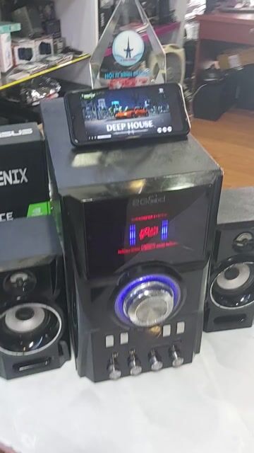 Loa vi tính Bluetooth Đen Đã sử dụng. Mua bán Tivi, Âm thanh tại Thành phố Thủ Dầu Một Bình Dương được đăng bởi Cầm đồ  laptop pc hình 1