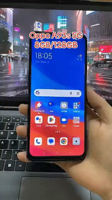 Điện thoại Oppo A93s 5G 8G/128G Vân tay 100% New. Mua bán Điện thoại tại Quận Bình Thạnh Tp Hồ Chí Minh được đăng bởi TMOBILE GIÁ TỐT NHẤT hình 1