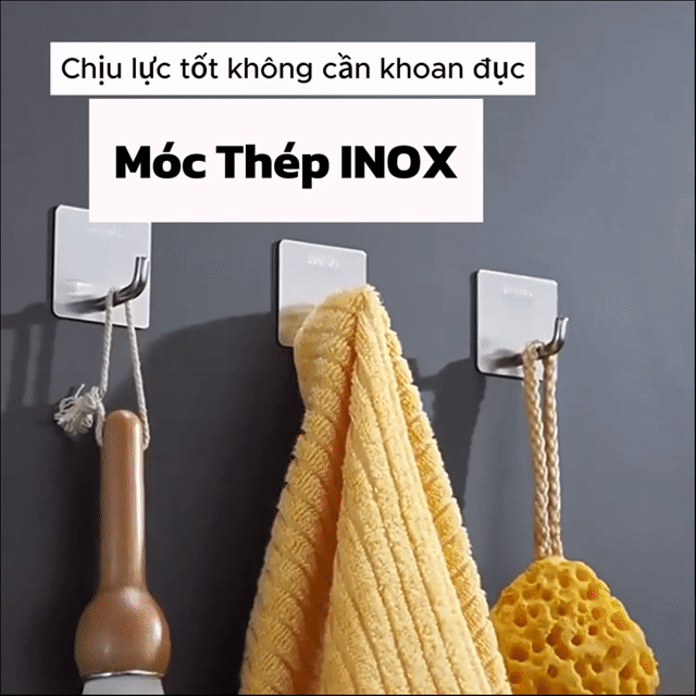 🪝 BỘ 2 MÓC TREO TƯỜNG KIM LOẠI CÓ THỂ TÁI SỬ DỤNG. Mua bán Nội thất, đồ gia dụng khác tại Quận Ninh Kiều Cần Thơ được đăng bởi Thanh Sang hình 1