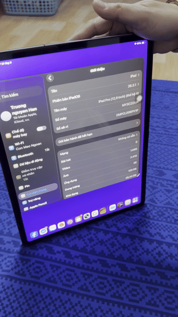 Apple iPad Pro 12.9 inch 128GB. Mua bán Máy tính bảng tại Quận Bình Thạnh Tp Hồ Chí Minh được đăng bởi Phuong Truong hình 1