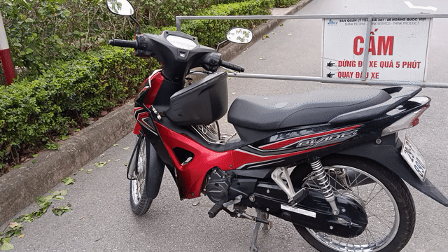 Honda Blade 2021 Đỏ. Mua bán Xe máy tại Quận Ba Đình Hà Nội được đăng bởi Khanh NguyenTrong hình 1
