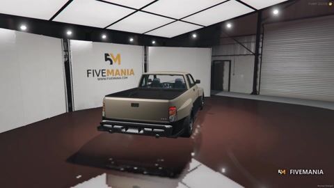 FIVEM Bisc1c | Custom Pickup Truck [Unbadged] Add-On | Custom Tuning | Custom Wheels | Lowered Suspension | Optimized | Fivem Ready | High Quality, video preview