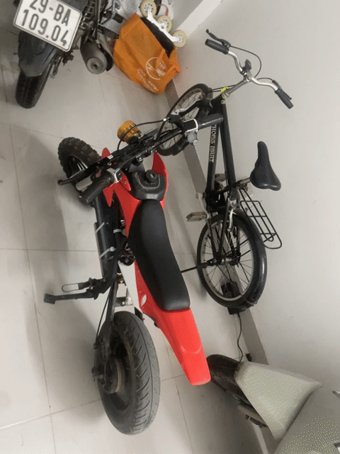 Xe đạp Thống Nhất trẻ em màu Đen. Mua bán Xe đạp tại Quận Cầu Giấy Hà Nội được đăng bởi Sơn hình 1